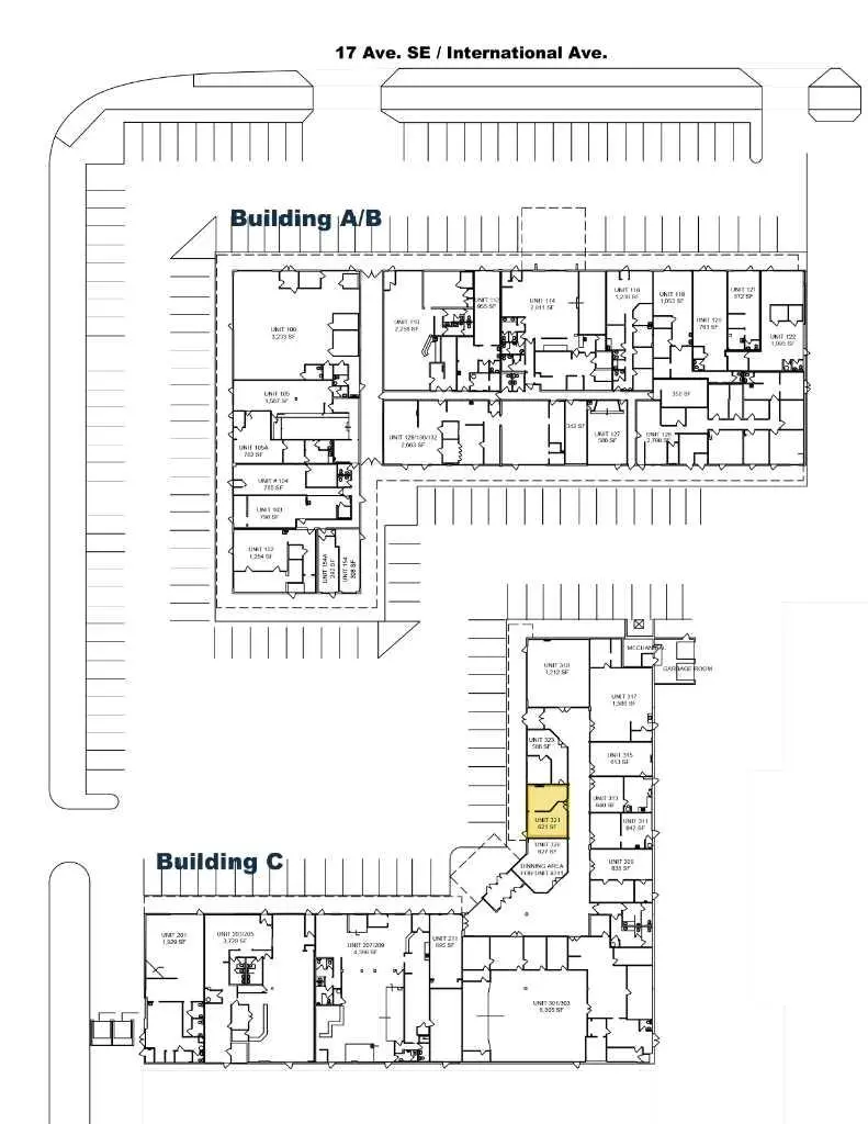 Building C - 321, 4909 17 Avenue SE