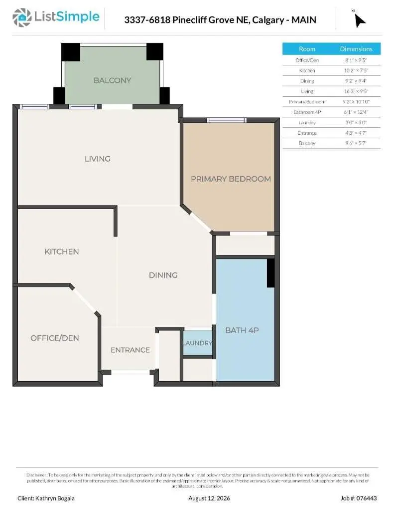 3337, 6818 Pinecliff Grove NE